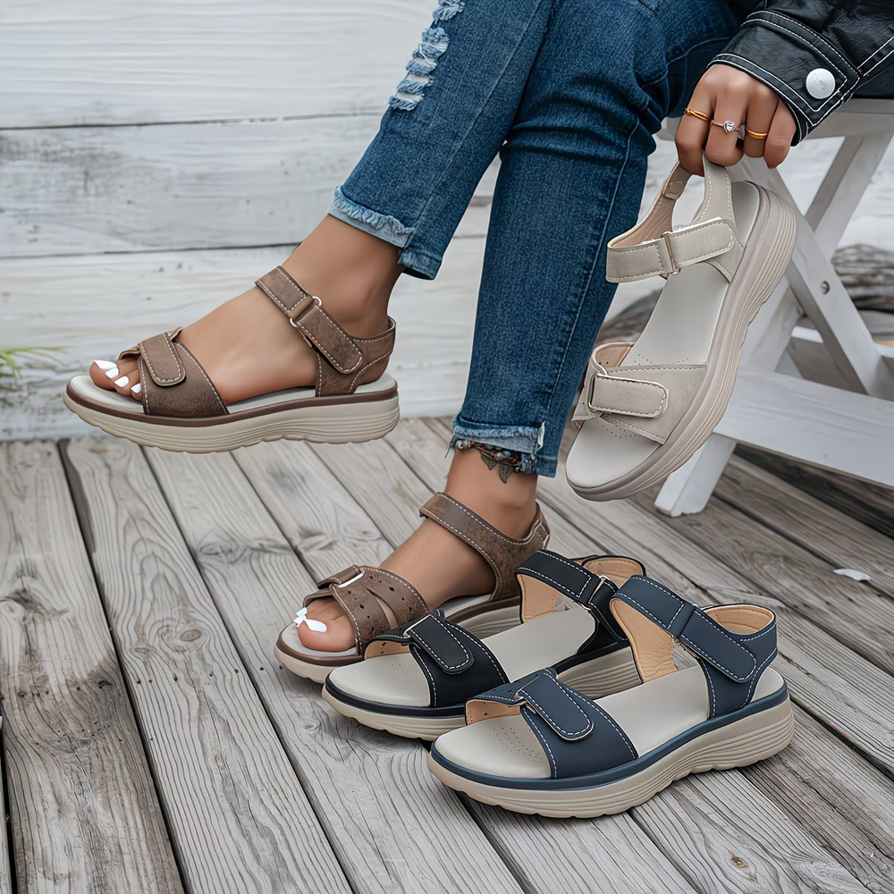 🔥Best Seller-Last Day Sale 50% OFF🔥Women's Orthopedic Sandals With Soft | Non-Slip Soles