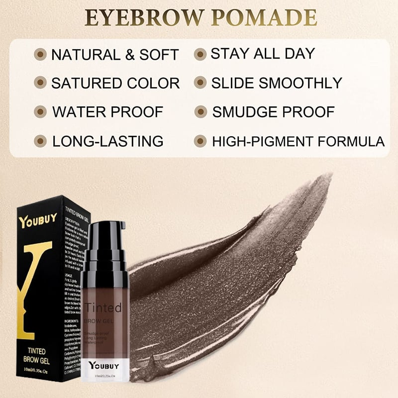 ⏰Historical Lowest Price: Save 49%-🔥Longwear Waterproof Tinted Brow Gel