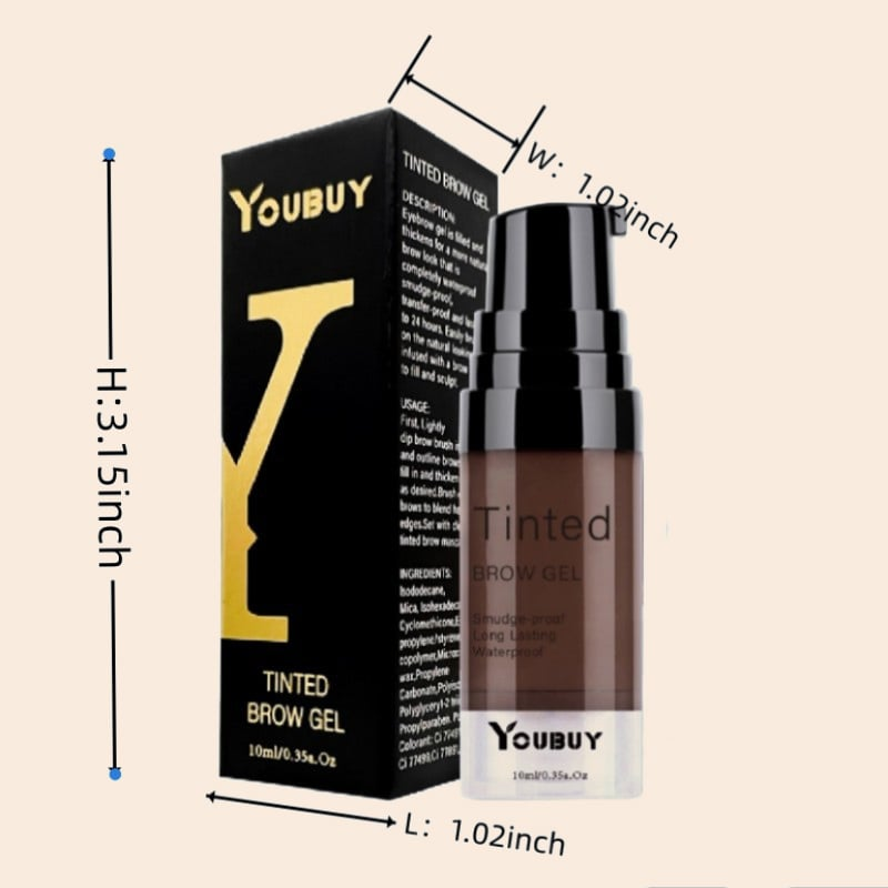 ⏰Historical Lowest Price: Save 49%-🔥Longwear Waterproof Tinted Brow Gel