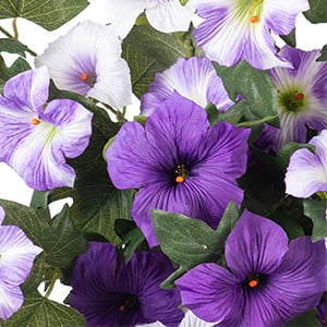 🔥Spring Faux Petunias Silk Flower UV Resistant No Fade Floral