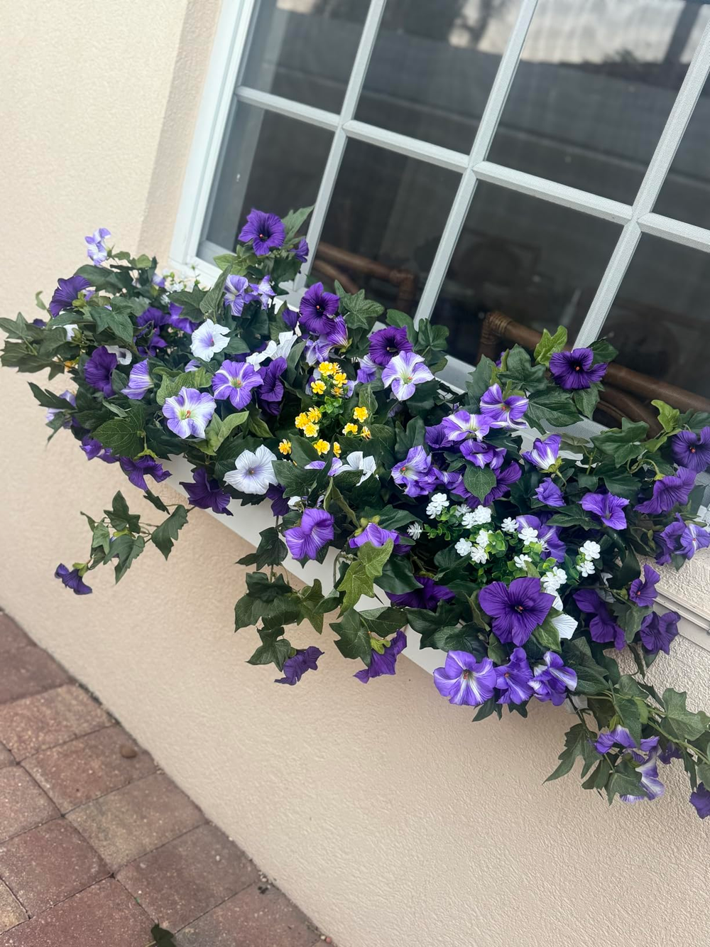 🔥Spring Faux Petunias Silk Flower UV Resistant No Fade Floral