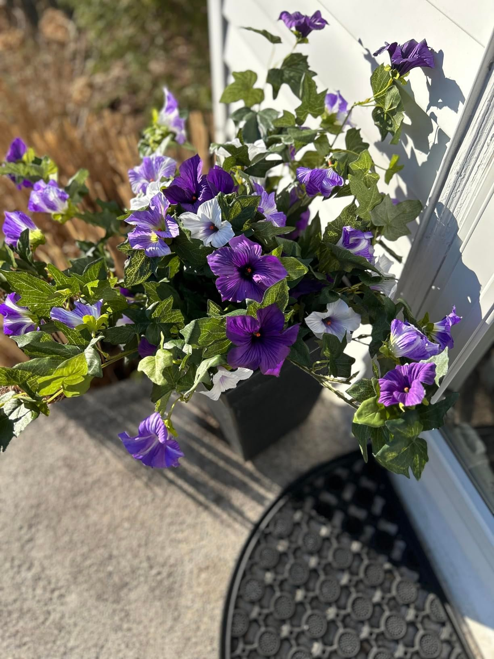 🔥Spring Faux Petunias Silk Flower UV Resistant No Fade Floral