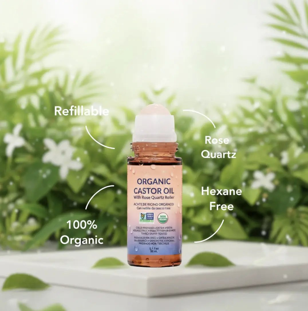 Soldaire 100% Organic Castor Oil Roll-On