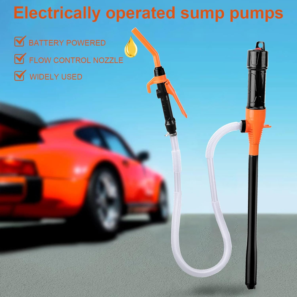 Battery Operated Electric Fuel Transfer Pump（Upgraded version）