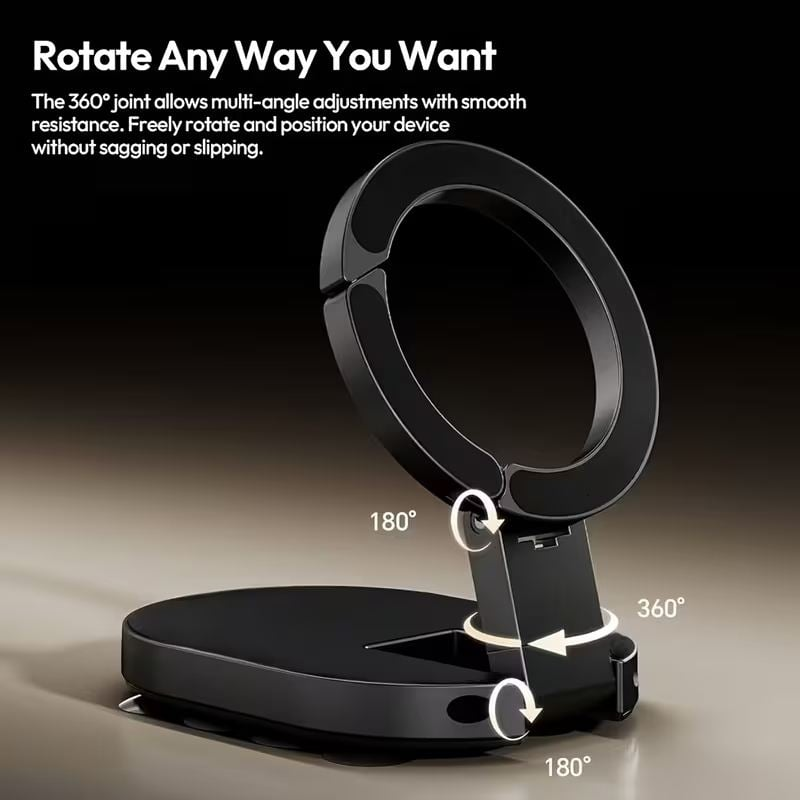 Ulanzi MA39 3-in-1 Magnetic Suction Cup Phone Mount – The Ultimate Versatile Holder for Car, Desk & More