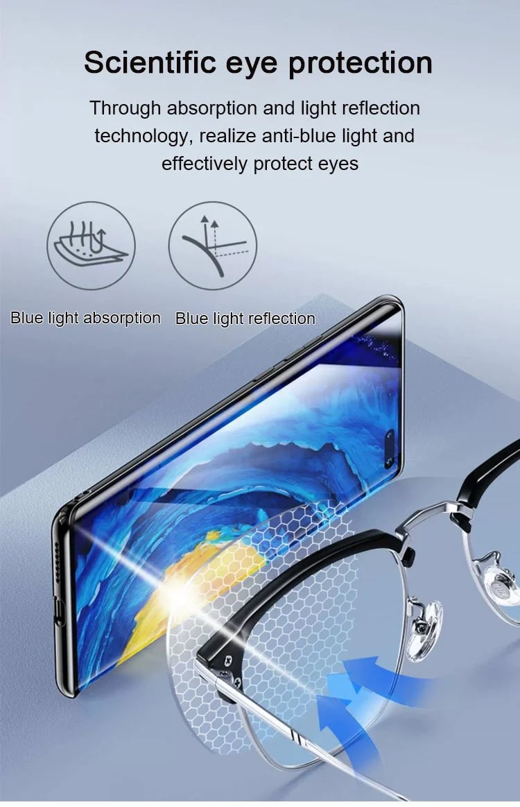 🎁2026 Hot Sale 49% Off🔥👓 Ultra Light Anti Blue Presbyopic Glasses