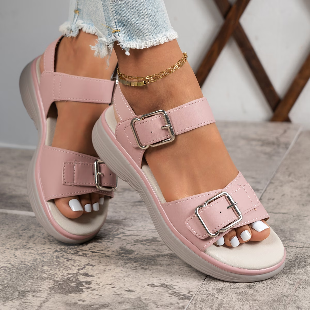 🔥2026 Summer Best Seller — Last Day Sale 50% OFF!🔥Women's Soft-Sole Orthopedic Sandals | Ultra-Comfortable Open-Toe Design