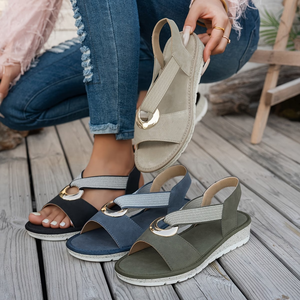 🔥2026 Summer Best Seller🔥Women's Soft-Sole Orthopedic Sandals | Ultra-Comfortable Open-Toe Design